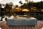Largo 72 Concrete Fire Table PH-488, 72-Inches - Prism Hardscapes